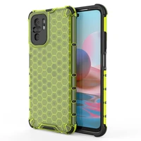 honeycomb airbag hybrid armor clear shockproof case for xiaomi redmi note 11 11t 10 10s 9 9a 8 7 pro ultra lens protection cover