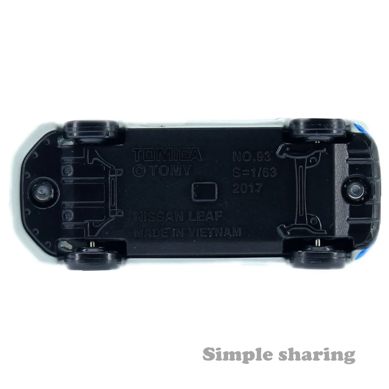 Набор моделей автомобилей Takara Tomy Tomica No.93 Nissan Leaf 1/63 литые миниатюрные