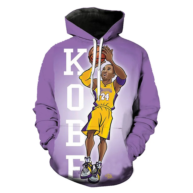 Новинка 2020 года: толстовка с капюшоном Kobe Bryant Dunk для мужчин и женщин модная