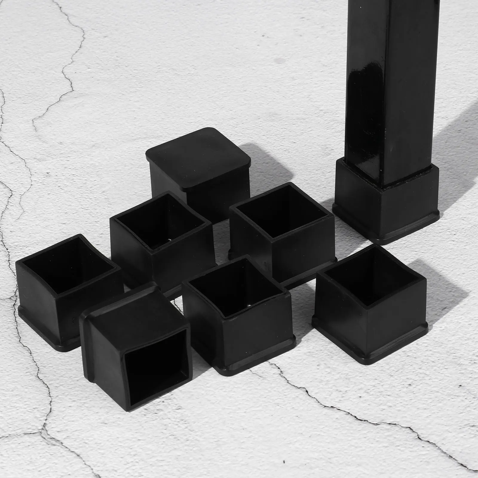 12 мебельных ножек чашек ПВХ резиновые наконечники стола стула противоскользящие