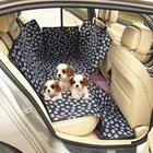 Чехол для на автомобильное сиденье для перевозки собак-переноска для домашних животных, автомобильный коврик для автоматический поводок для собак, аксессуары для собак