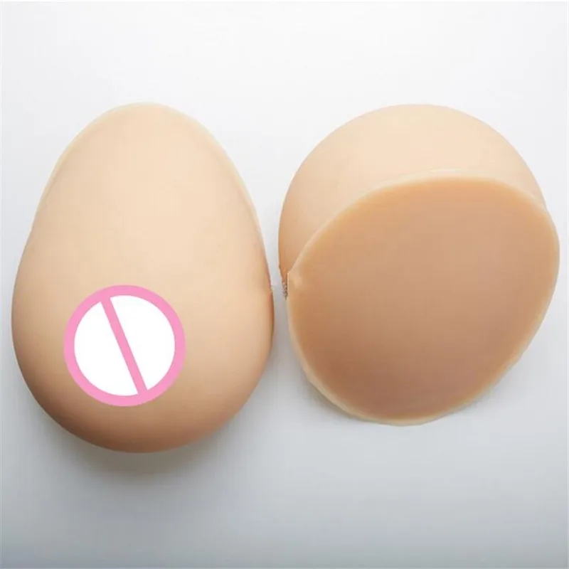 2020 Soft Silicone Breast Forms False Bust Enhancer Fake Boobs Mastectomy Crossdresser Silicone Breasts Strapless Transvestite