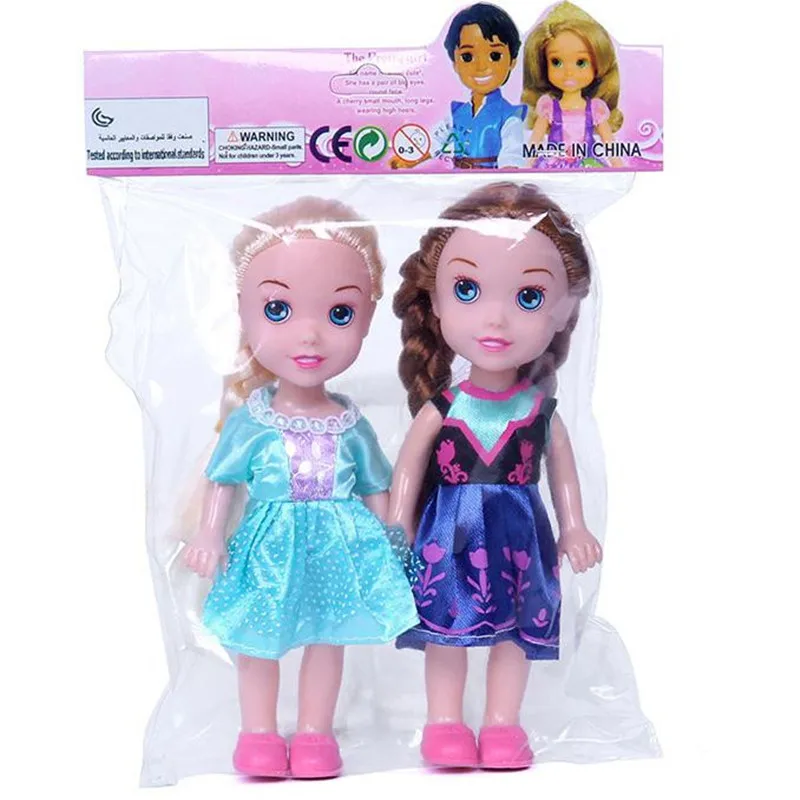 

2020Disney Toys 18cm Frozen Princess Anna Elsa Kristoff Sven Olaf PVC Action Figures Model Dolls Kids Collection Christmas Gifts