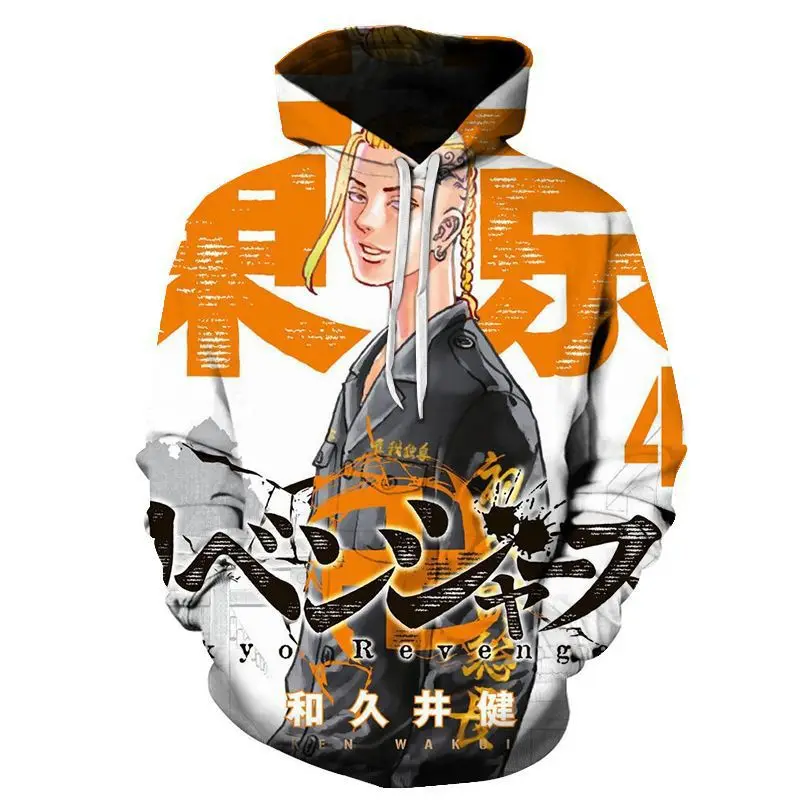 Лидер продаж толстовки с капюшоном рисунком Токио новинка худи 3D из японского