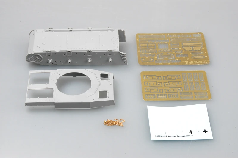 Немецкий танк Bergepanzer IV Модель для сборки модель детей военная 00389 1/35 | Игрушки и