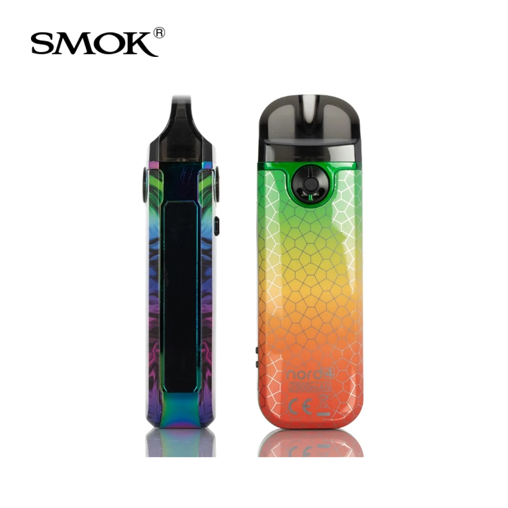 Оригинальный набор SMOK Nord 4 80 Вт 2000 мАч 5 мл картридж Nord4 электронная сигарета с 2