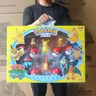 10 новых стилей для командной игры в покебол (эльф ПЭТ деформации комплект Golfer высокое качество; Пикачу игрушки огнедышащий дракон супер мечта игрушка покемон