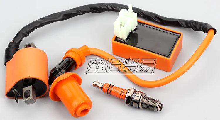 Катушка зажигания для скутера ATV GY6 50 125 150 139QMB 152QMI 157QMJ DIO50 ZX50 | Автомобили и