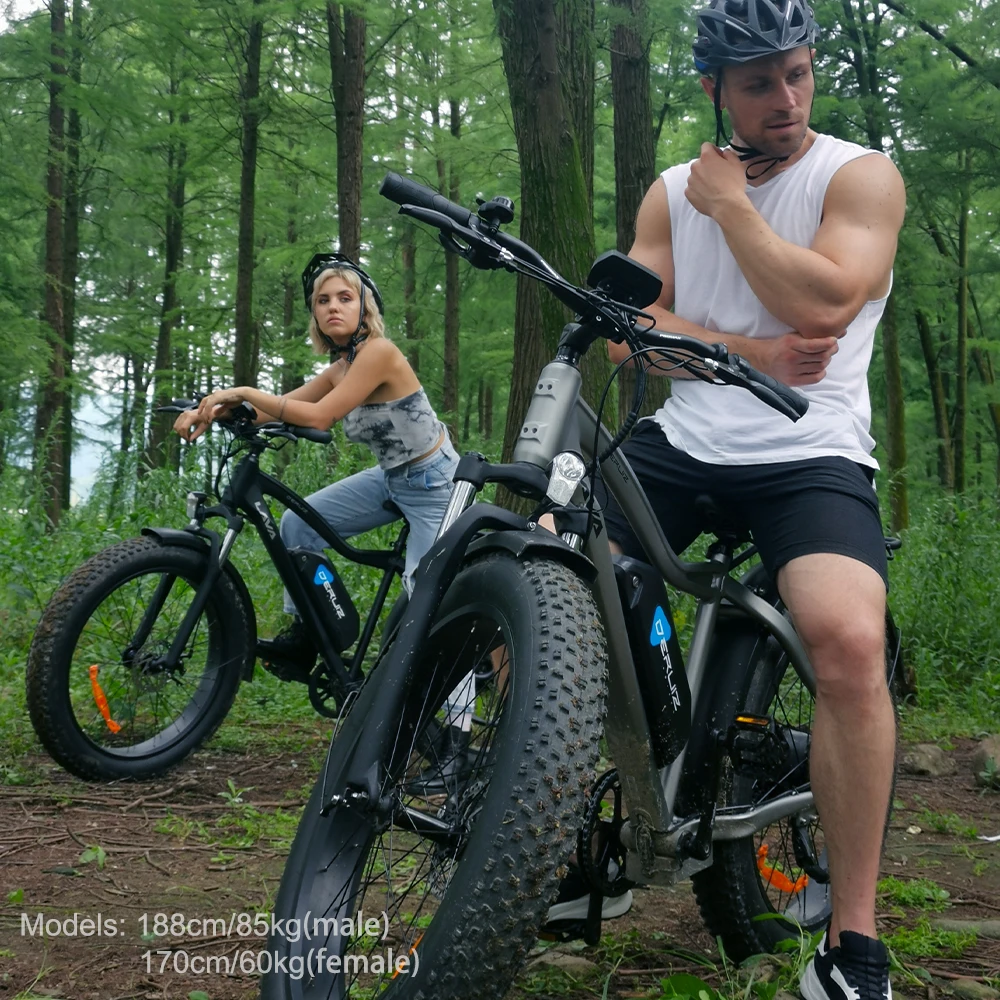 Электрический Снежный велосипед DERUIZ LAVA 26 дюймов 48 В 750 Вт Вт-ч электровелосипед с