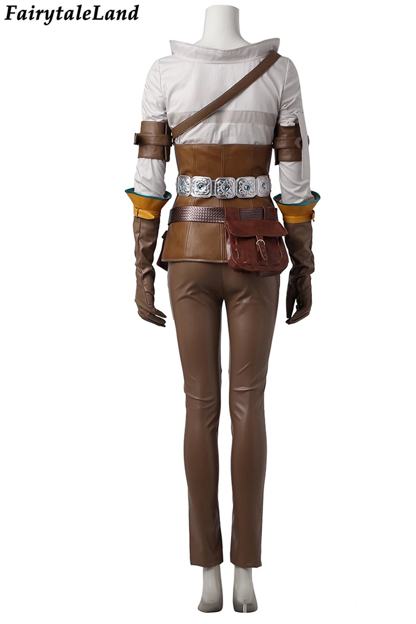 Карнавальный костюм на Хэллоуин для взрослых Для женщин ведьмы Ciri Косплэй