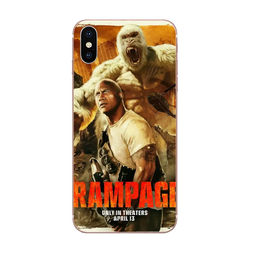 Johnson Rampage 2018 Movie For Galaxy J1 J2 J3 J330 J4 J5 J6 J7 J730 J8 2015 2016 2017 mini Pro TPU Phone Cases Covers | Мобильные