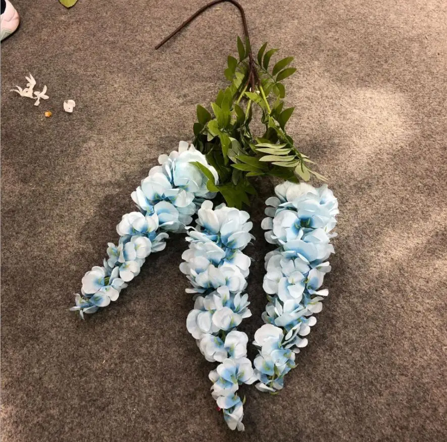 5 шт. подвесная искусственная Гортензия плюща гирлянда Виноградная лоза зелень