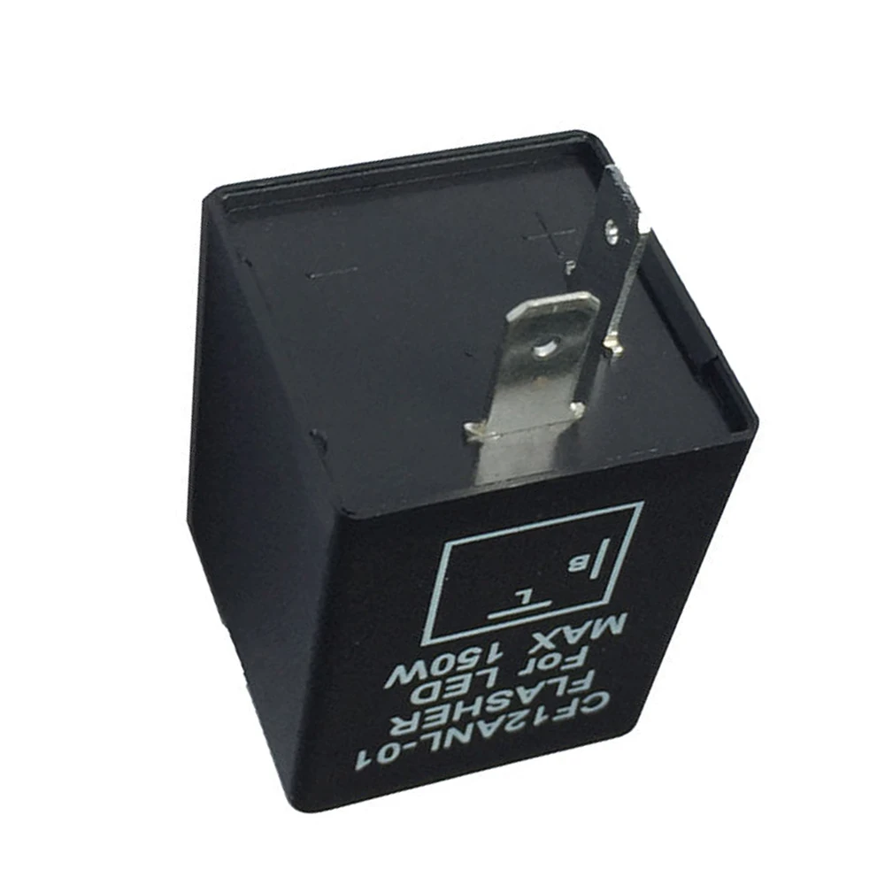 

Quality 2 Pin LED Flasher Adjustable Frequency Turn Signal Flasher Blinker Indicator Relay Auto Parts Motorcycle Accessories