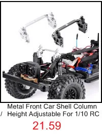 Инструмент RC Нержавеющая сталь Шестигранная гайка набор винтовой коробки для 1/10 RC Гусеничный автомобиль TRX4 Bronco Тактический Блок