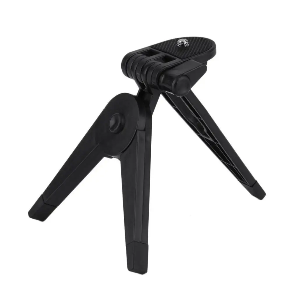 Portable Mini Plastic Foldable Photography Tripod Table Desk Stand Mounting Bracket for Camera Camcorder DSLR SLR Black HOT | Электроника