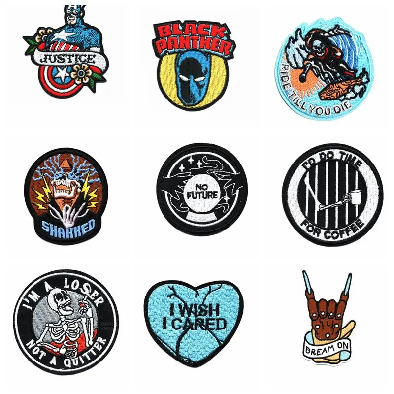 

Patches/Embroidered Cloth Stickers/Clothes Badges Logo/Embroidered Patches for Clothing/patches for Clothing/Iron-on Transfers