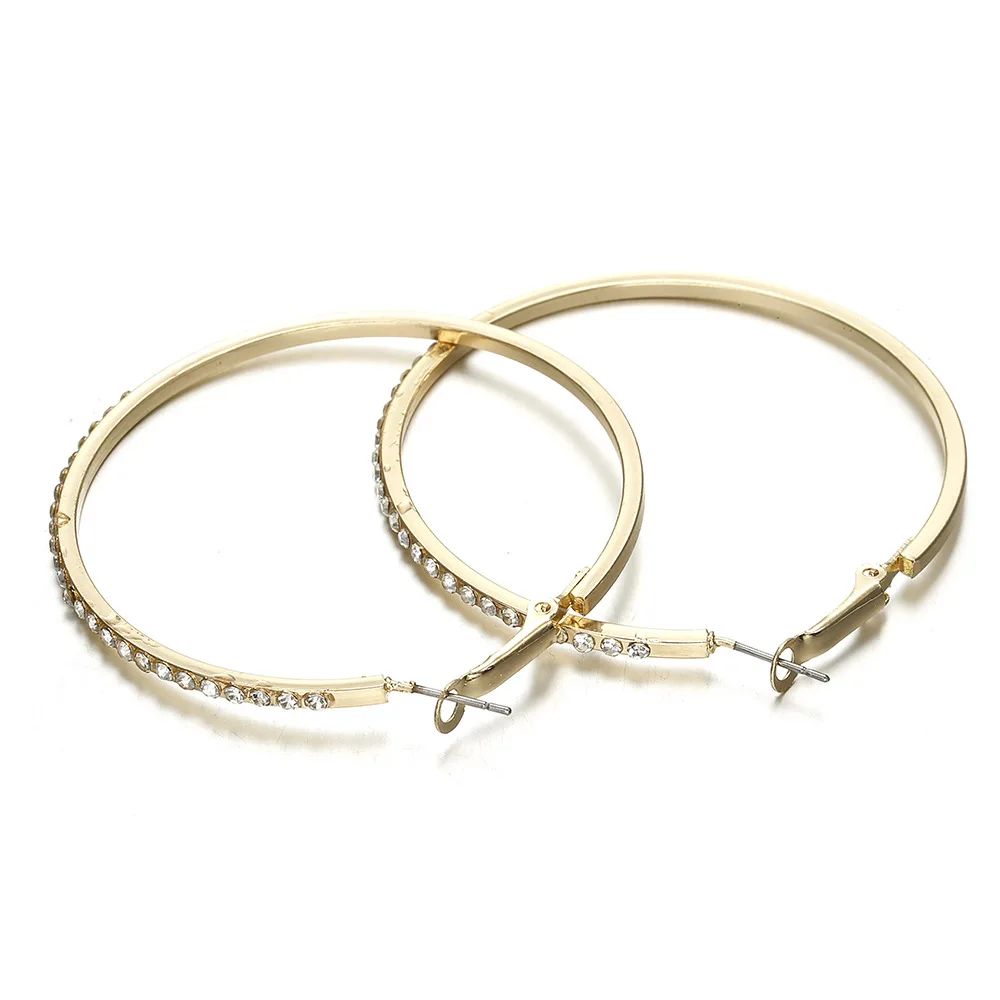 2020 новая мода большой круг обруч серьги для женщин девушки геометрические