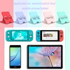 Портативные аксессуары для путешествий для nintendo switch осциллограф подставка мини-кронштейн Розовый Синий Регулируемый для Pad Phone Switch Lite держатель