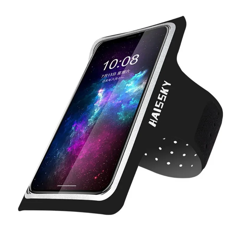 

Спортивная Высококачественная Беговая сумка для телефона мобильный телефон, сумка на руку, водонепроницаемая удобная сумка для упражнений...