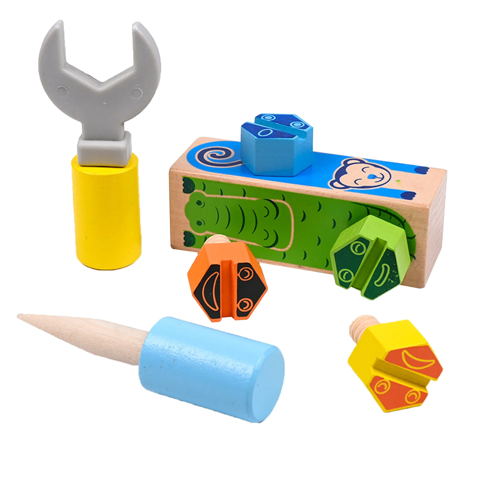 

Детские наборы для сверления, гайки и болты, игрушка для дошкольного малыша, игрушка Монтессори, детские развивающие игрушки, цветные когни...