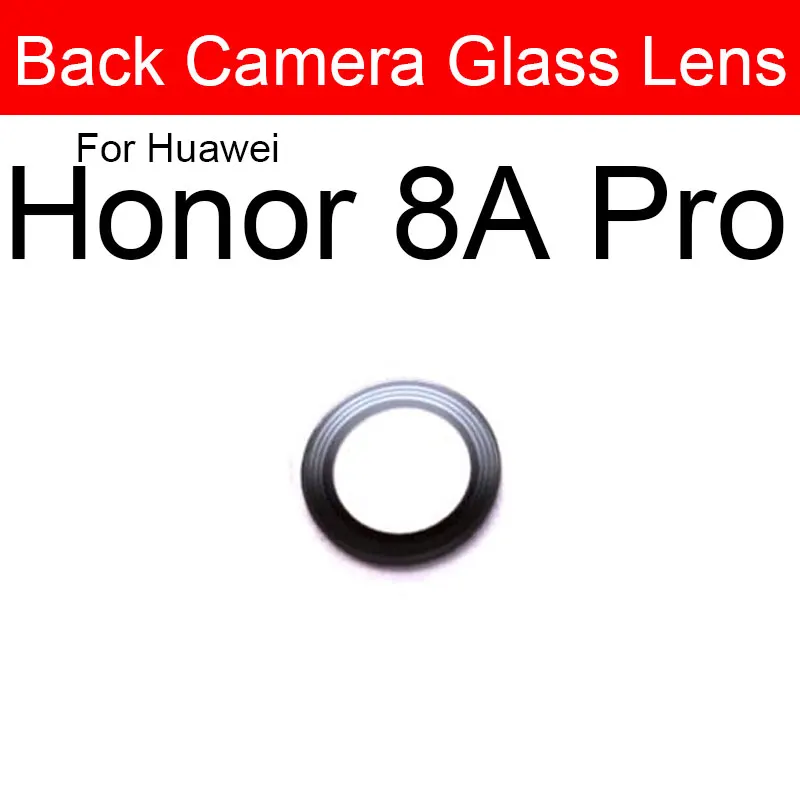 Стеклянный объектив для задней камеры Huawei Honor Play 8A 8 8C 8S 8X Max Enjoy 8e Lite Plus стеклянная