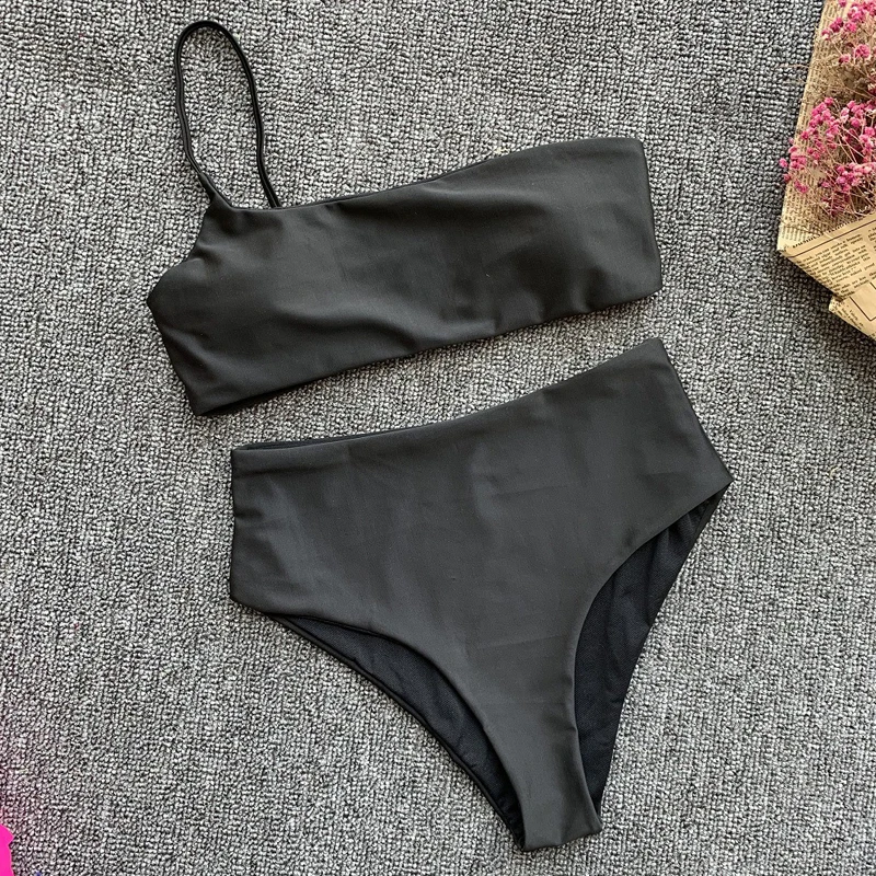 Бикини стринги женские зеленые бандажные бикини 2020 красный купальник на