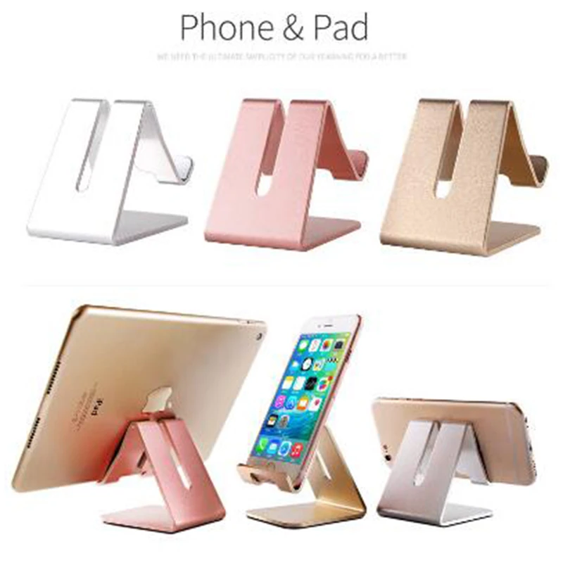 Держатель для телефона подставка из алюминиевого сплава планшета универсальный