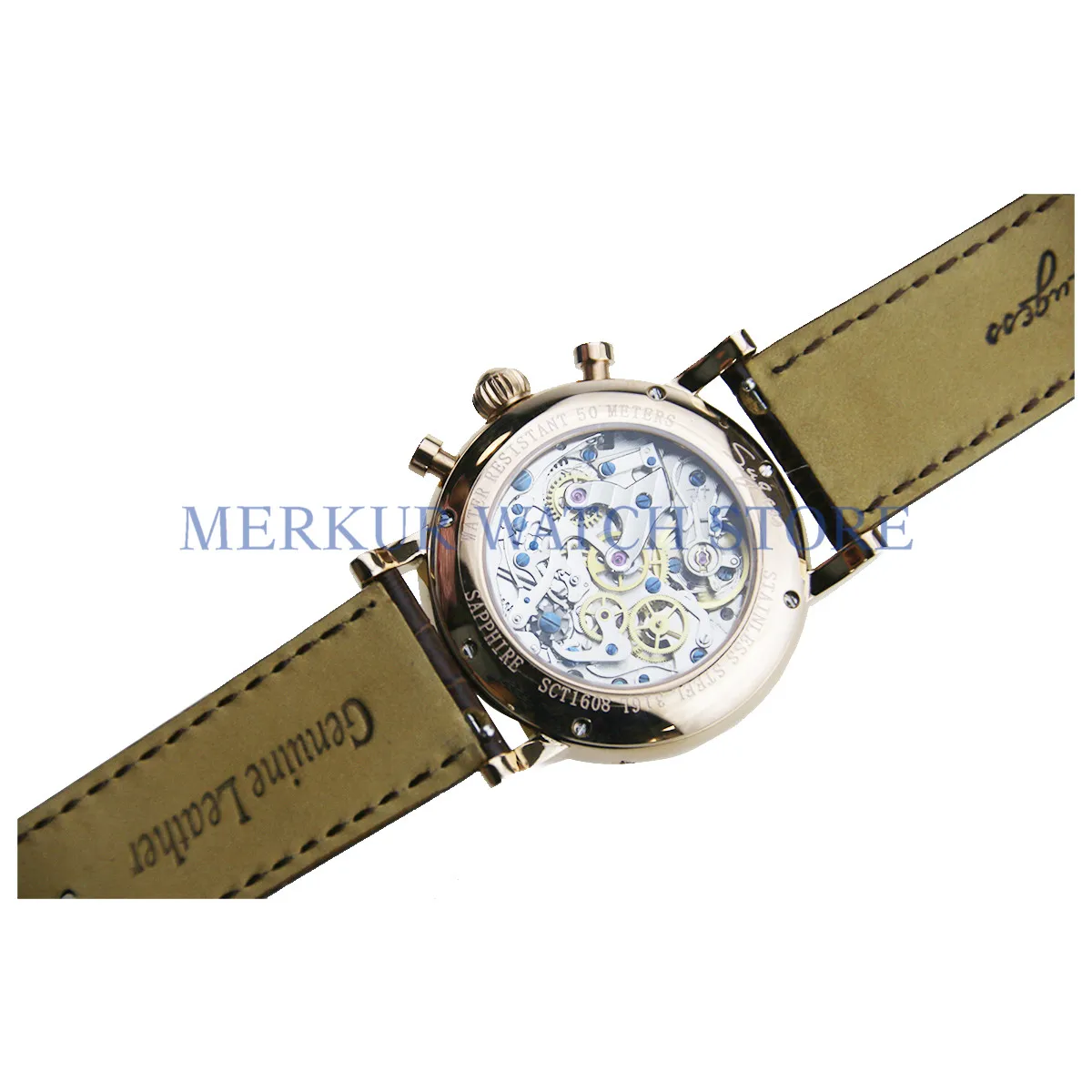 Мужские механические часы хронограф AD30 Sugess с лунным календарем|Мужские часы| |