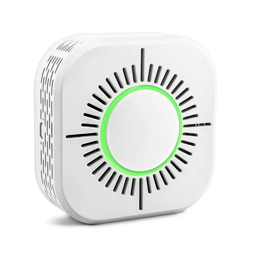 

Wireless Smart Wifi Smoke Detector 433Mhz High-Sensitivity Home Fire Alarm Sensor Warning 85dB Compatible With RF The Host