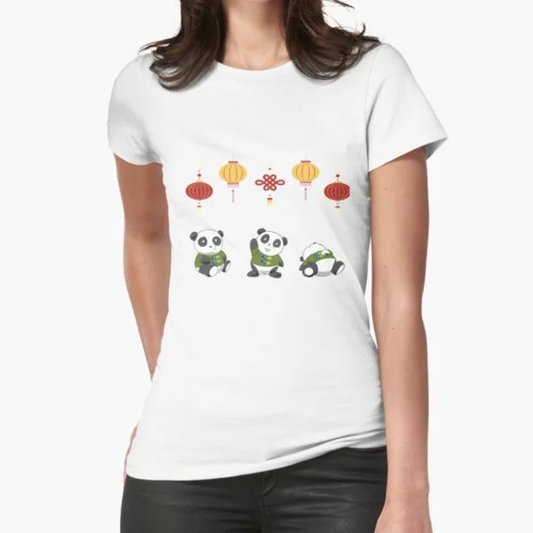 

Elastos Pandas T-Shirt Print Top
