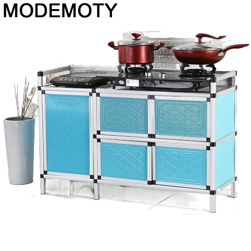 

Sidebord End Besteklade Capbords Side Tables Furniture Aluminum Alloy Mueble Cocina Cabinet Meuble Buffet Cupboard Sideboard