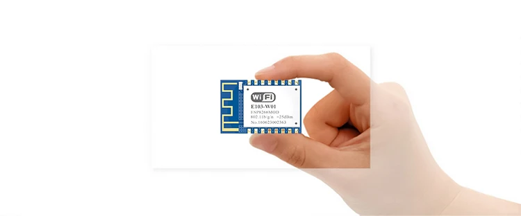 10pcs CDSENET 2.4G Wifi Module ESP8266 E103-W01 20dBm 100m SMD Wireless Transceiver | Мобильные телефоны и аксессуары