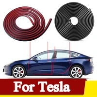 for tesla model y whole car soundproof sealing strip noise reduction kit rubber quiet protector waterproof auto glass accessory
