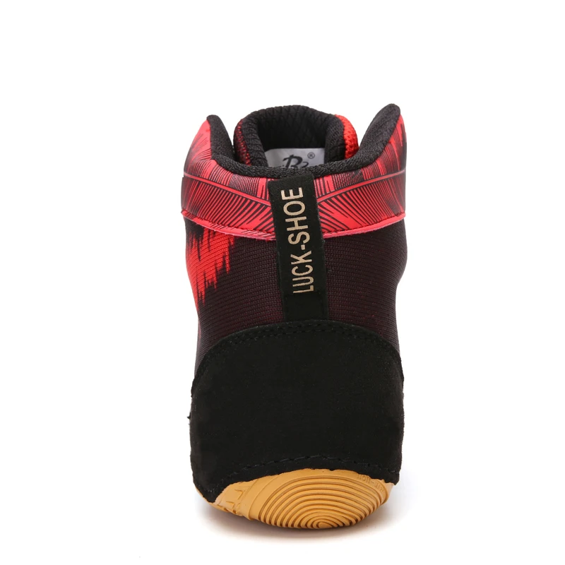 Профессиональная Обувь для борьбы мужчин обувь тренировок из коровьей кожи