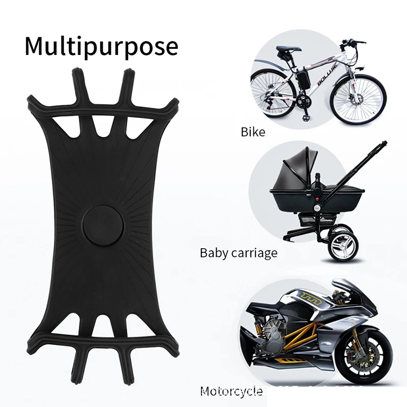 bike phone holder bicycle mobile phone holder motorcycle phone holder stand for iphone 11 12 samsung s21 xiaomi gsm houder fiets free global shipping