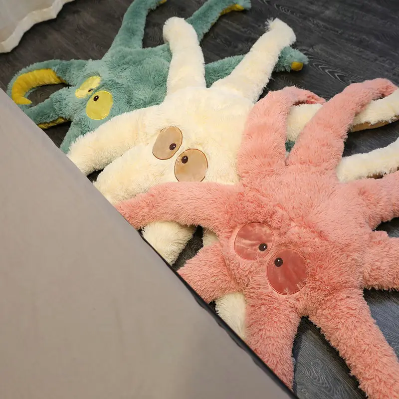 

Huge Octopus Plush Toy Stuffed Movie Anime Genetic Mutation Long Hair Monsters Octopus Stuffed Dolls Kids Toys Bed Floor Mat