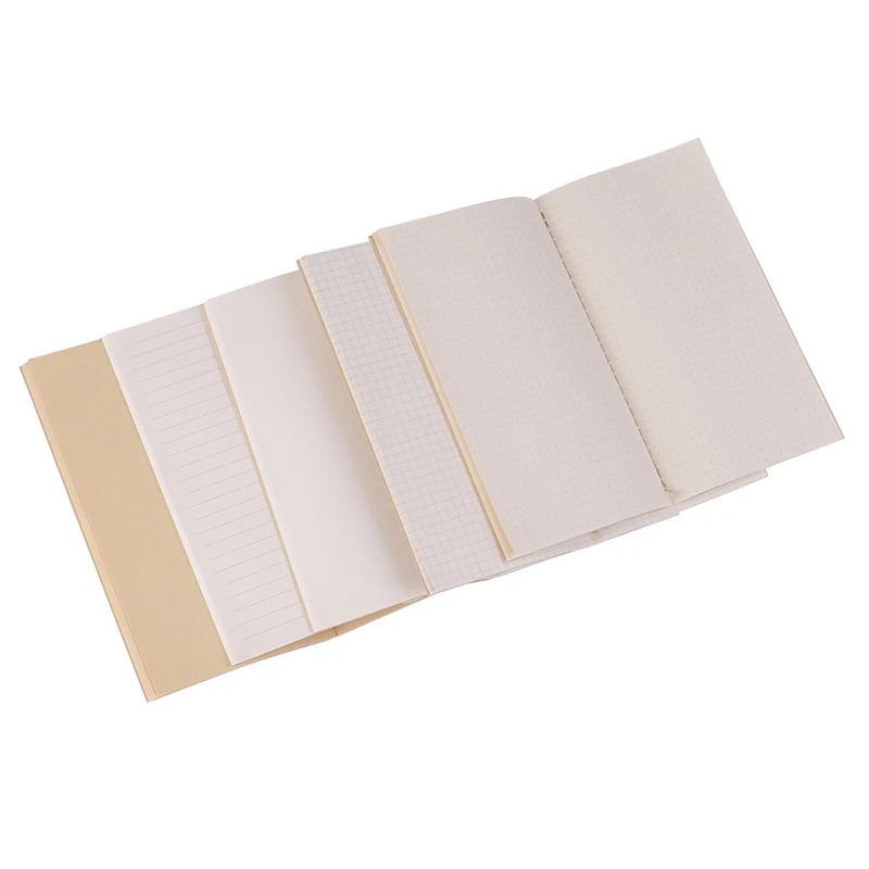 Notepad Diary Journal Traveler's Refill Planner Organizer Filler Paper A6 Standard/Pocket Kraft Notebook Blank Dot Grid | Канцтовары