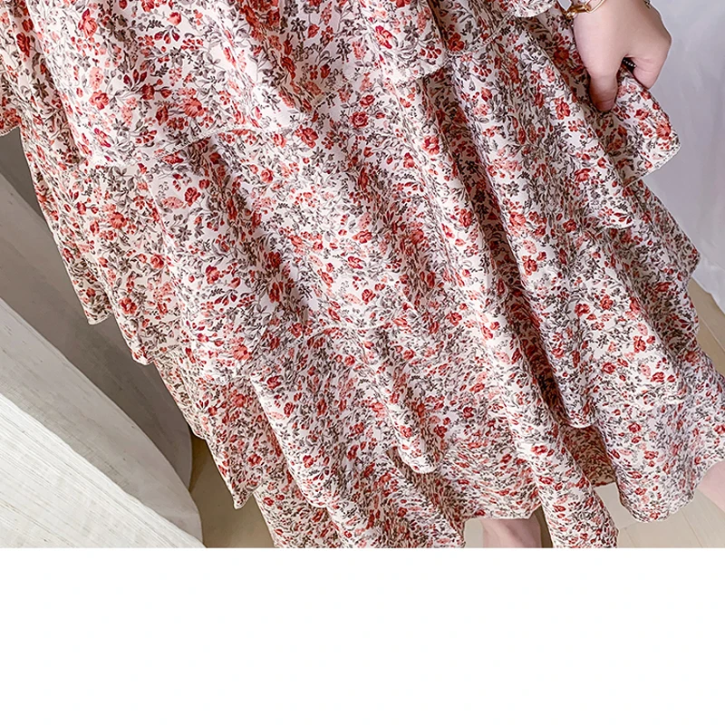 

Vestidos De Verano Vestito Floreale Midi Off Shoulder Chiffon Tunics Dress Sukienka Na Co Dzie Sommerkleider Damen A143