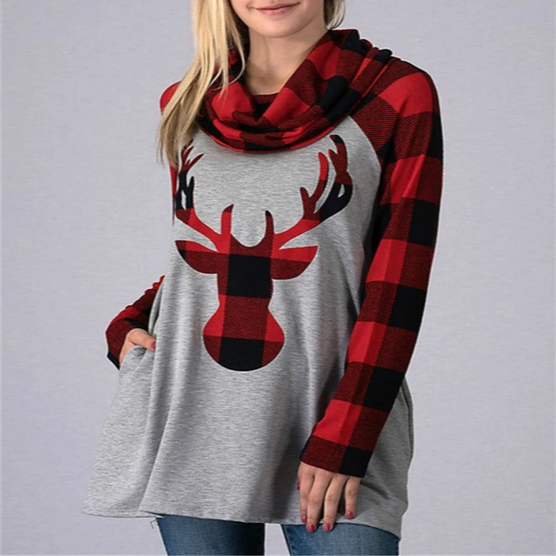 С Рождеством Толстовка для беременных женщин одежда пальто с длинным рукавом