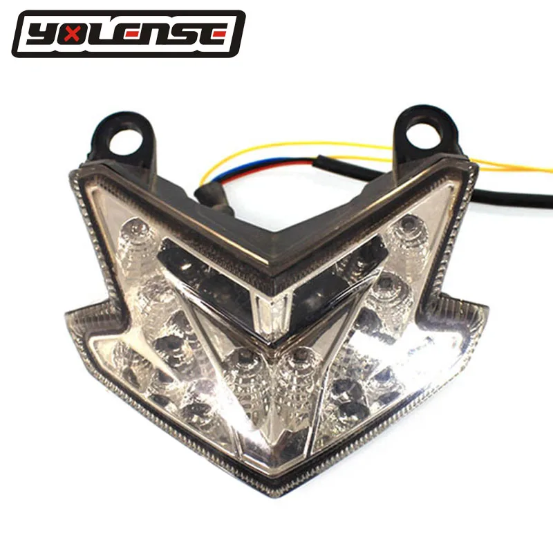 

For KAWASAKI Z125 2016-2017 Z800 NINJA ZX-6R ZX6R 2013-2017 Motorcycle Integrated Blinker Lamp LED Tail Brake Light Turn Signal