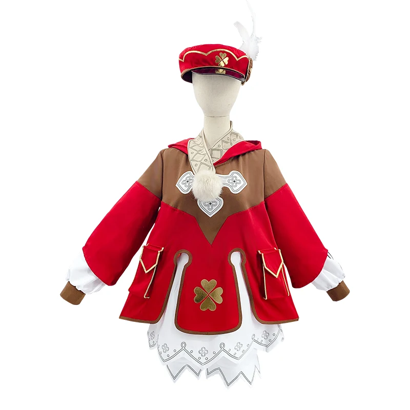 

Game Genshin Impact Cosplay Klee Cosplay Costume Game Genshin Impact Klee Costume Halloween Costumes for Women Anime Cosplay