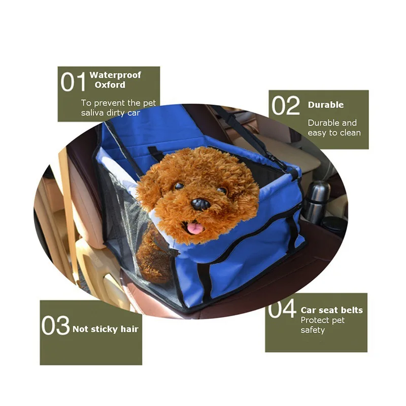 Водонепроницаемый складной собачий Автомобиль безопасное сиденье гамак для