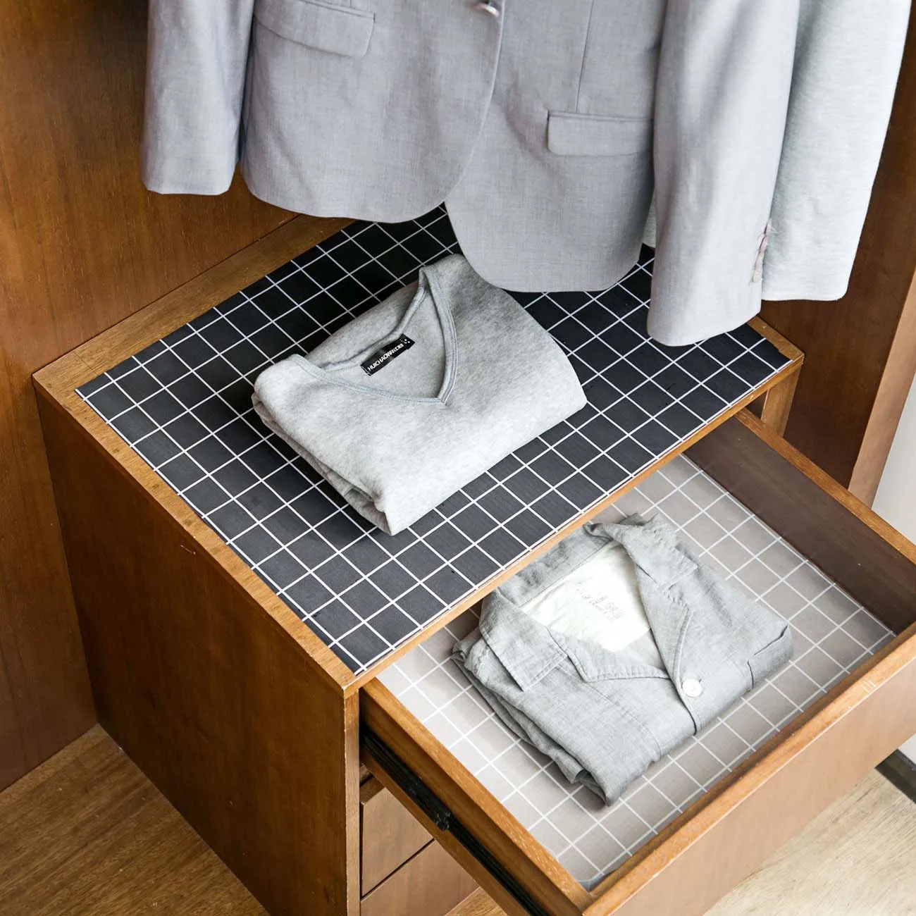 Маслостойкий 45x200 см Коврик в шкафчик кухонный водонепроницаемый влагостойкий