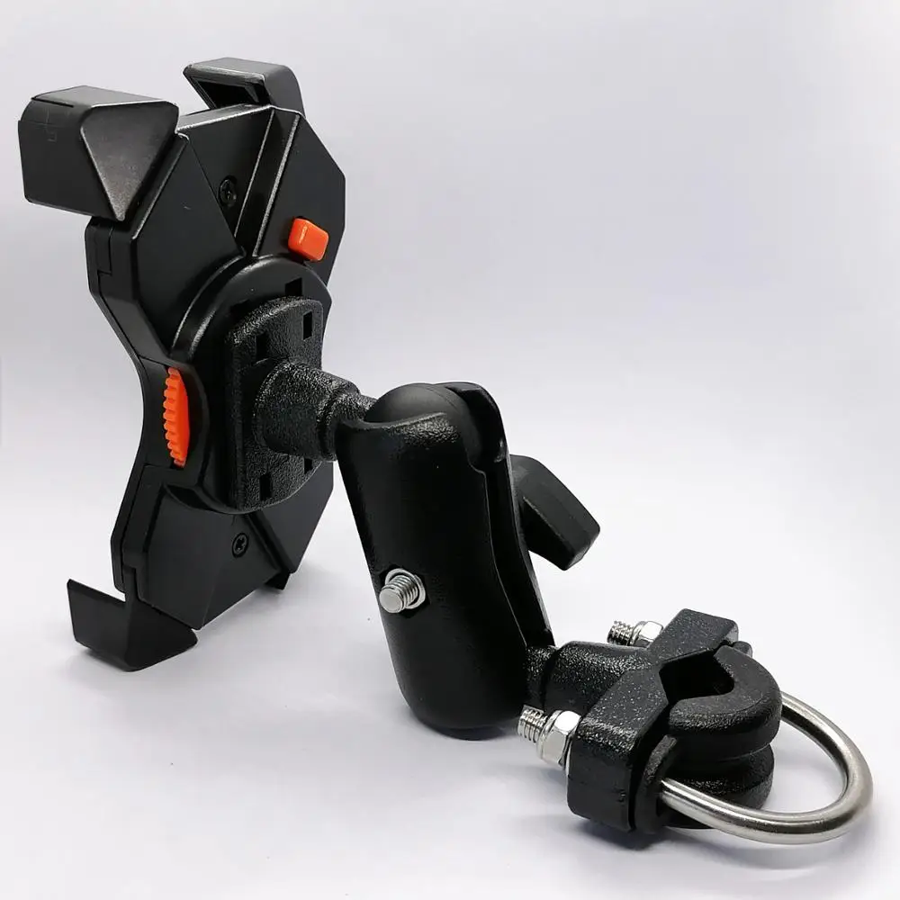 360 градусов Регулируемый мотоцикл скутер зеркало заднего вида держатель для