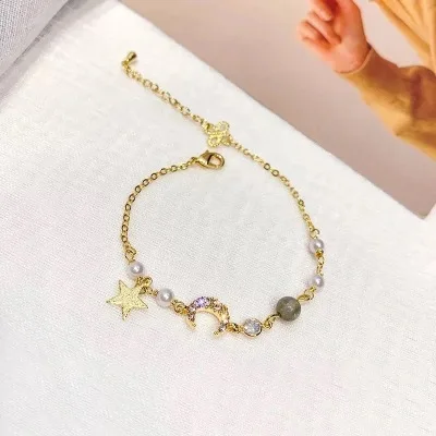 New fashion Summer girl heart strawberry crystal sisters bracelet For Women Accessories jewelry wholesale | Украшения и