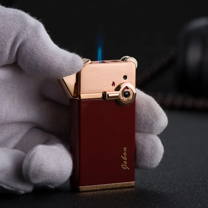 

Double Fire Lighter Creative Gift Lighter Smoking Set Refillable Windproof Gadgets for Men Smoking Accessories Bulk Lighters