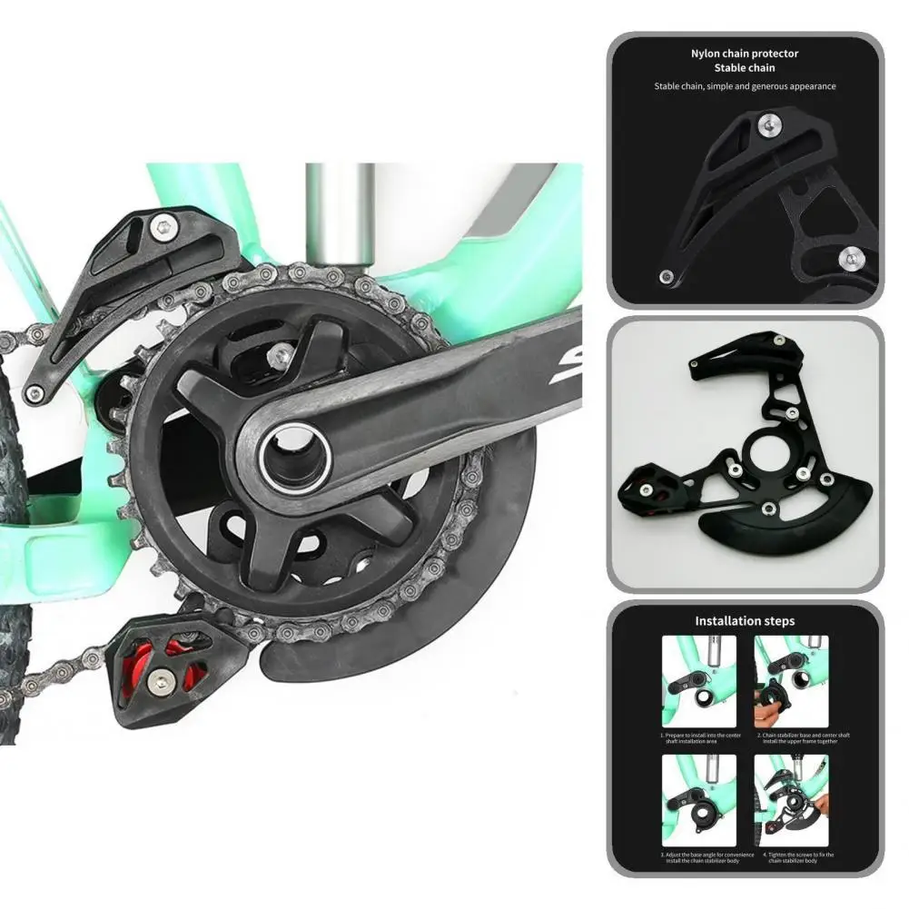 

Велосипедный аксессуар, отличная Антикоррозийная защита цепи велосипеда, легкая в установке защита цепи велосипеда, портативный аксессуар...