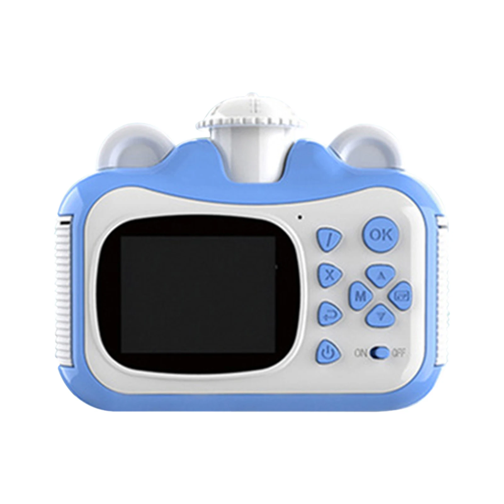 

4GB For Kids Home 1080p Video Travel Mini Portable Selfie Instant Print Camera Rotatable Lens Toy Girls Boys Birthday Gift Cute