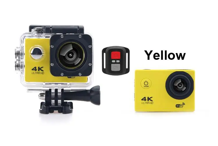Экшн-камера Go sport camera 4 K Беспроводная С I Send Full HD Универсальная со всеми аксессуарами 16 МП для занятий водным велосипедом