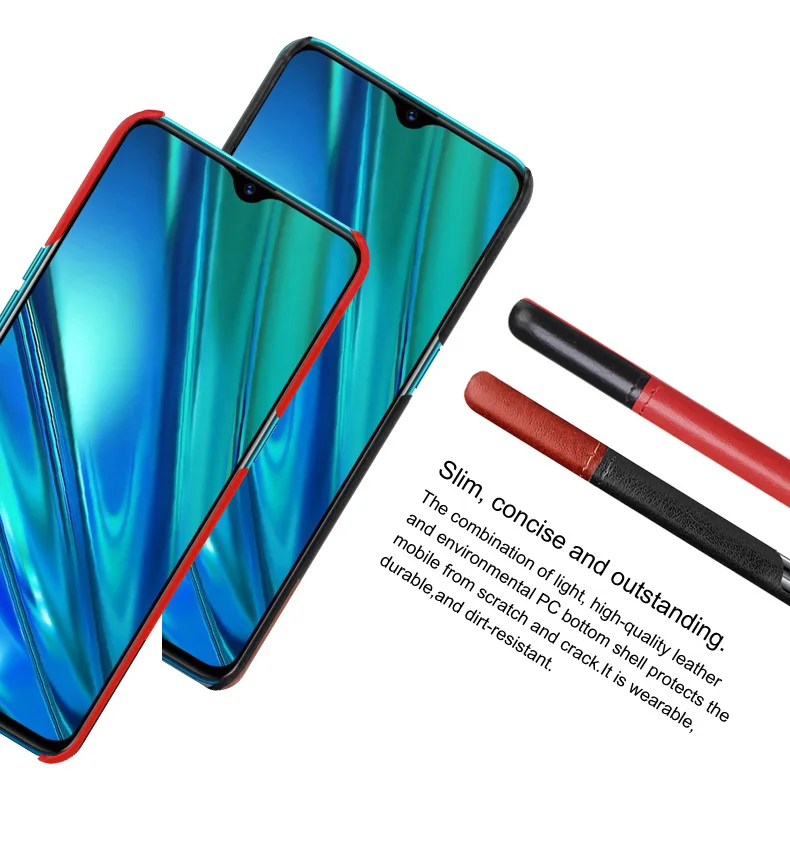 Realme 5Pro защитный чехол iMAK лаконичная кожа для Funda Oppo Realme 5 Pro чехол задняя крышка Realme5 Pro Real Me Роскошный чехол
